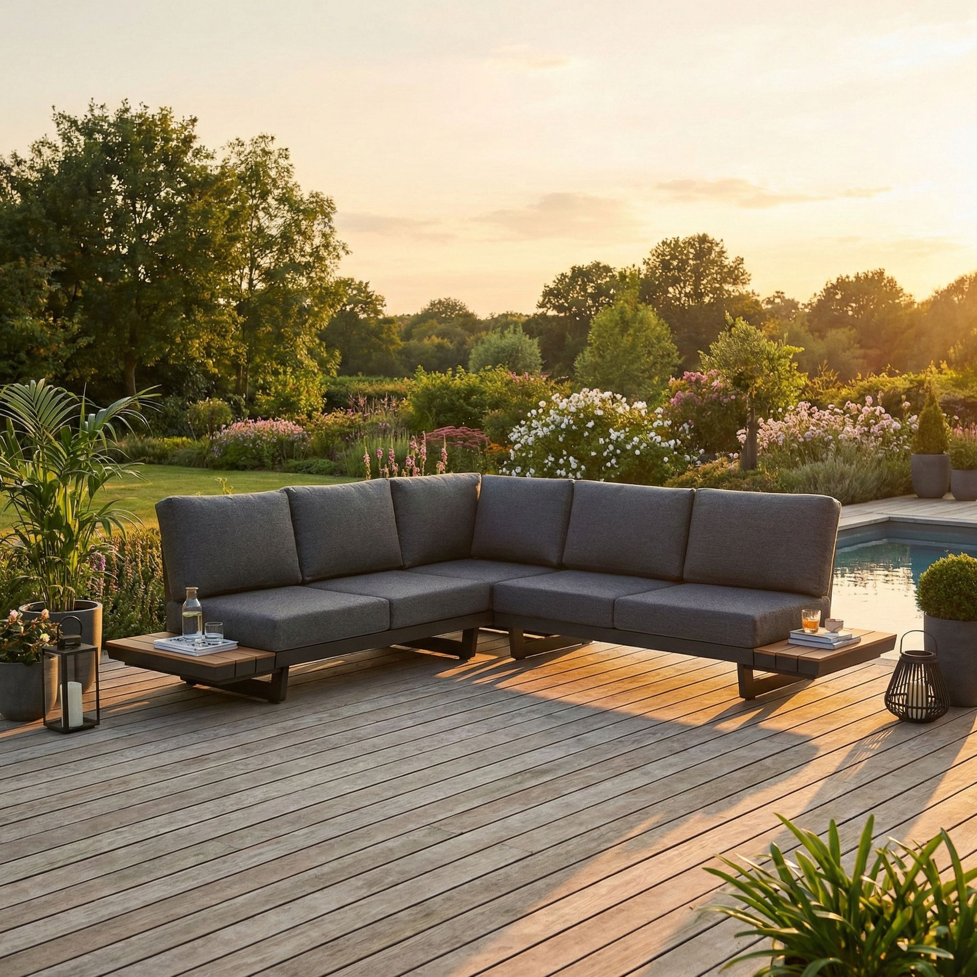 Outdoor Lounge Infinity Modular 2-Set