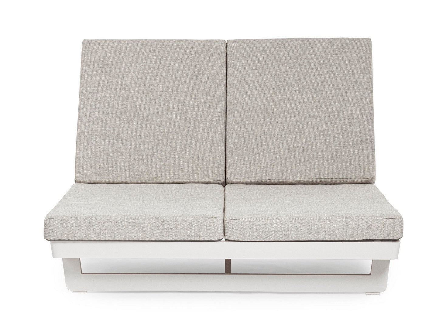 Outdoor Doppel-Liegestuhl Infinity in weiß/graphite I STUFF Shop