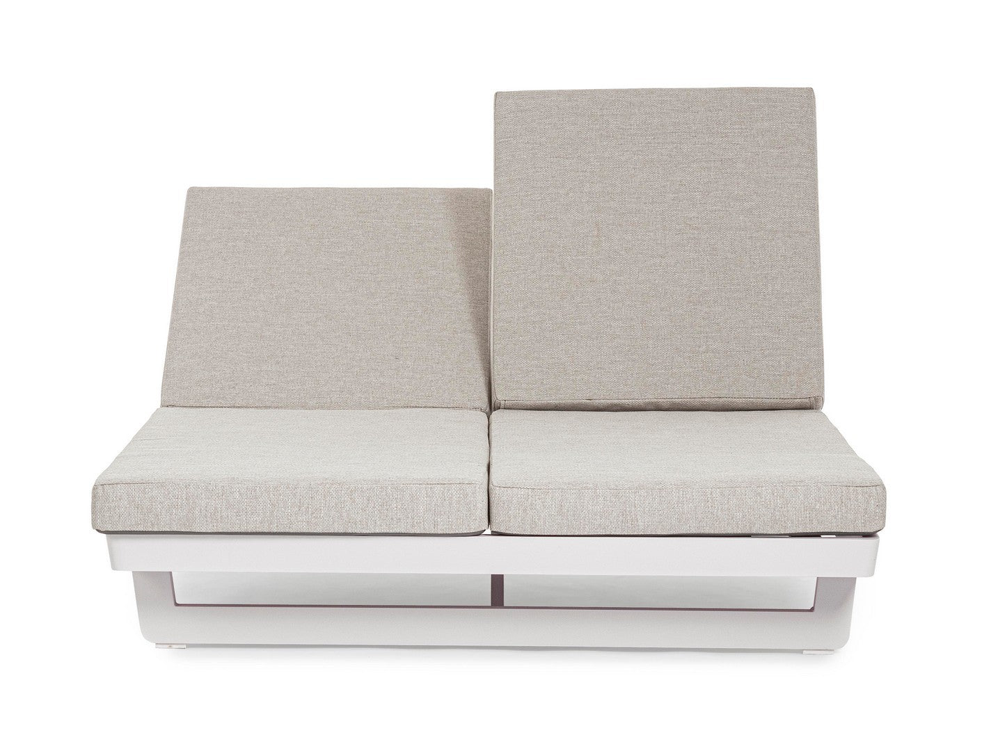 Outdoor Doppel-Liegestuhl Infinity in weiß/graphite I STUFF Shop