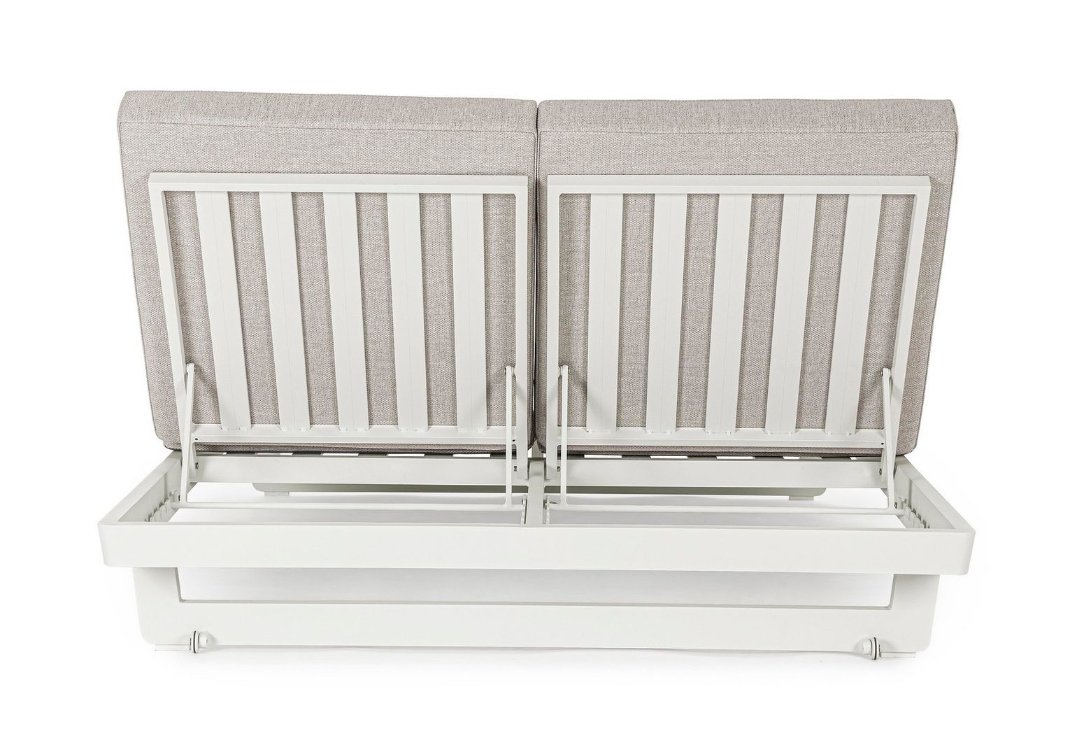 Outdoor Doppel-Liegestuhl Infinity in weiß/graphite I STUFF Shop