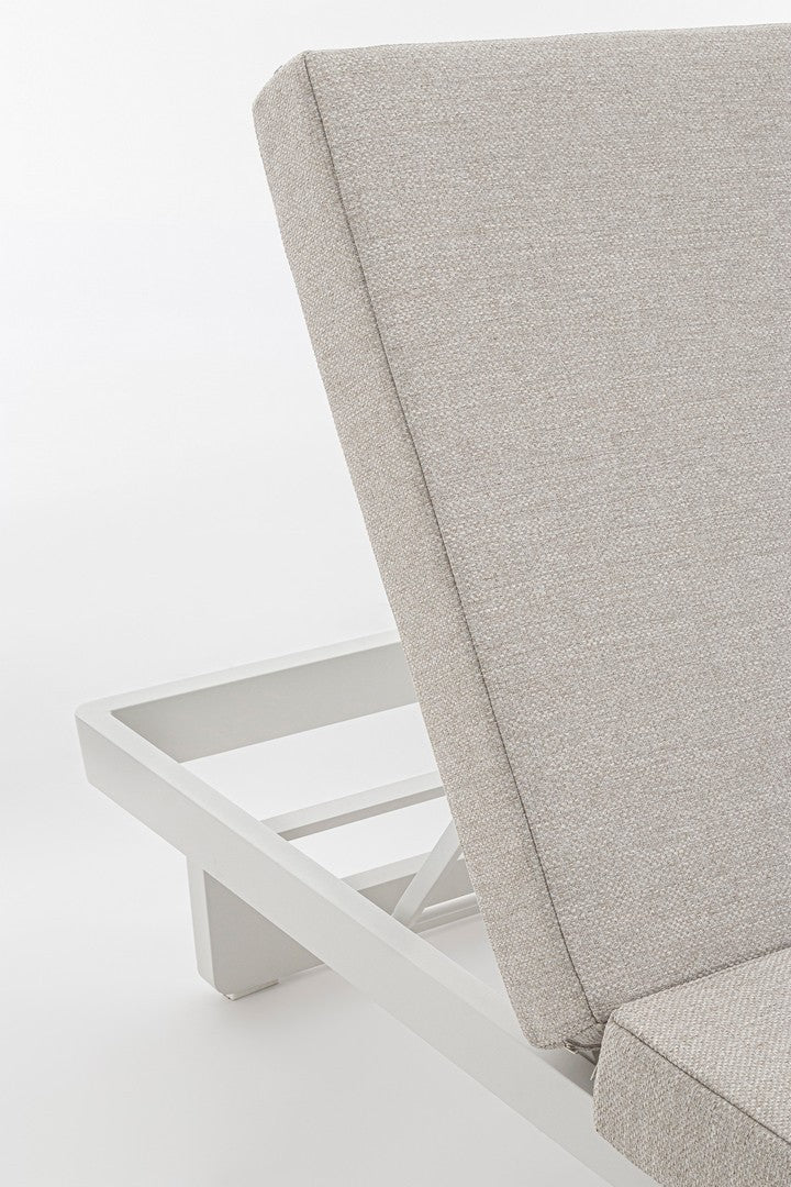 Outdoor Doppel-Liegestuhl Infinity in weiß/graphite I STUFF Shop