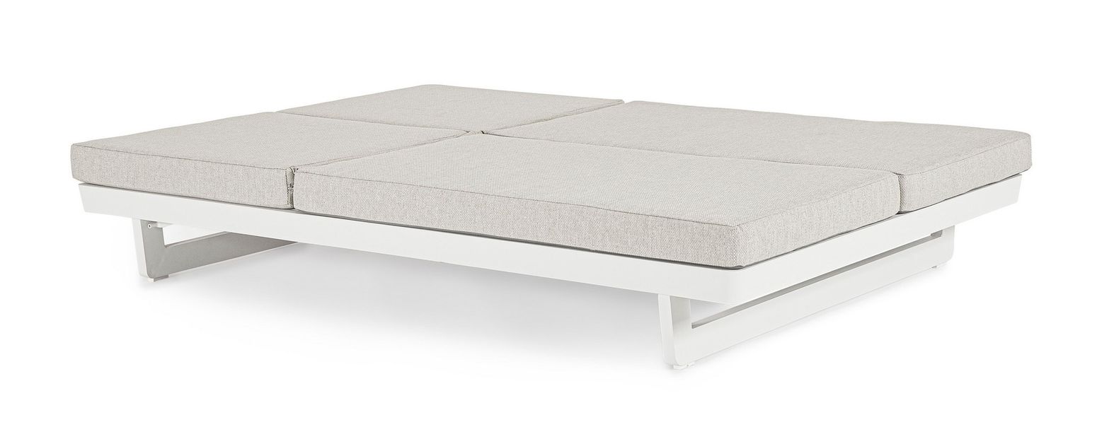 Outdoor Doppel-Liegestuhl Infinity in weiß/graphite I STUFF Shop