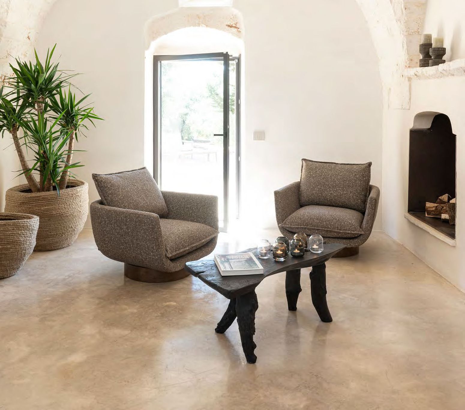 Club-Sessel Mason - Braun - Gommaire