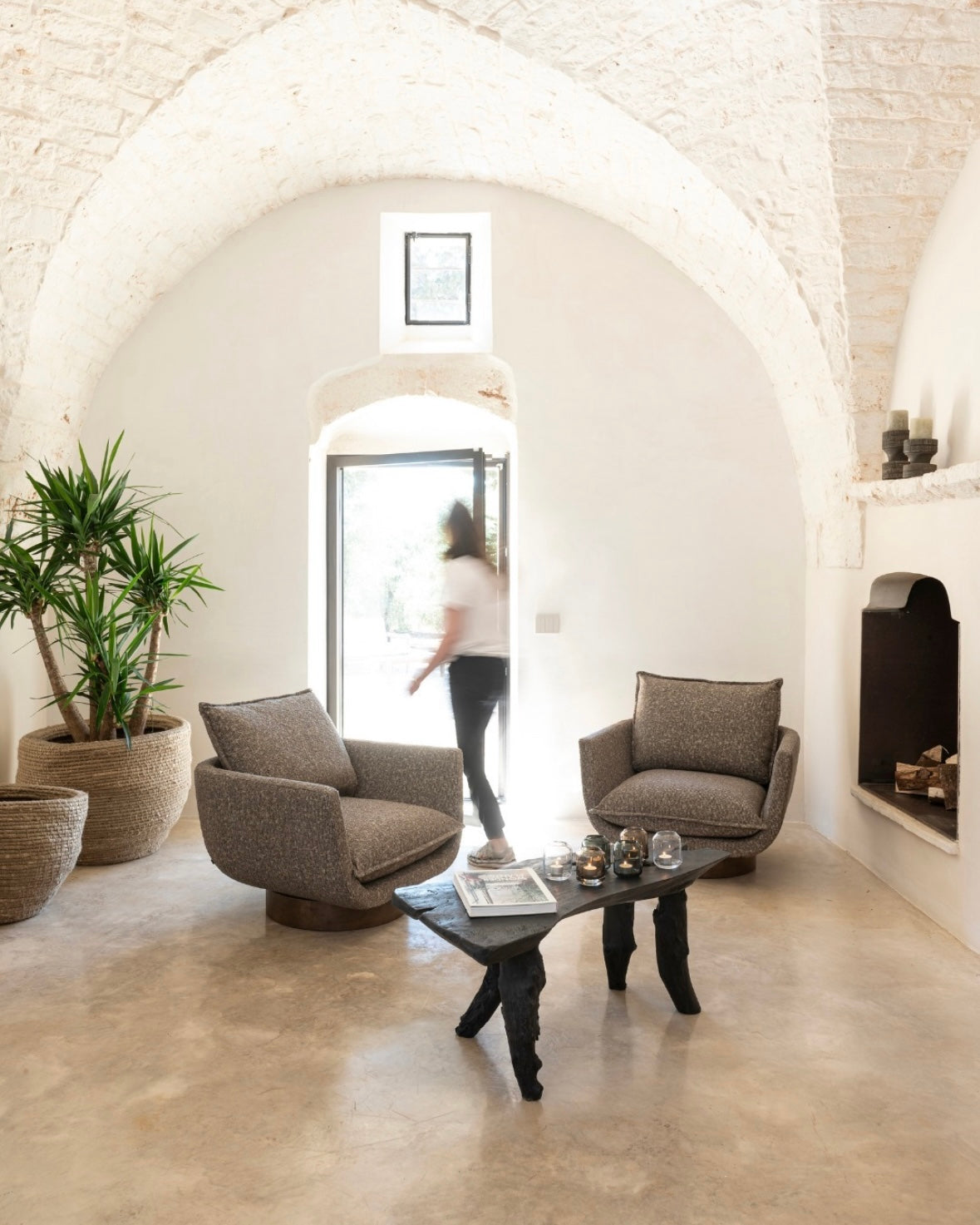 Club-Sessel Mason - Braun - Gommaire