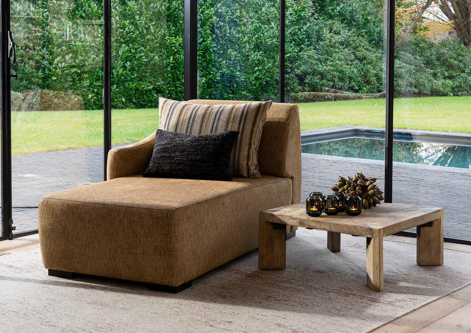 Coffee Table Archie quadratisch - Gommaire