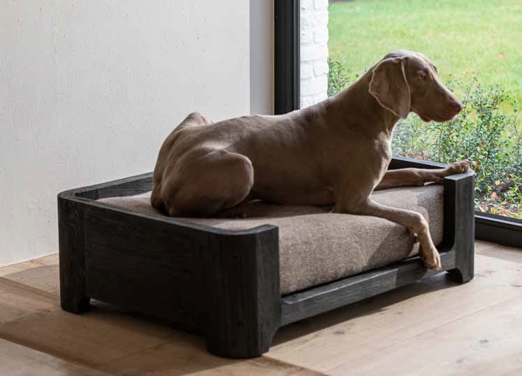 Hundebett Ciro Teak - Gommaire