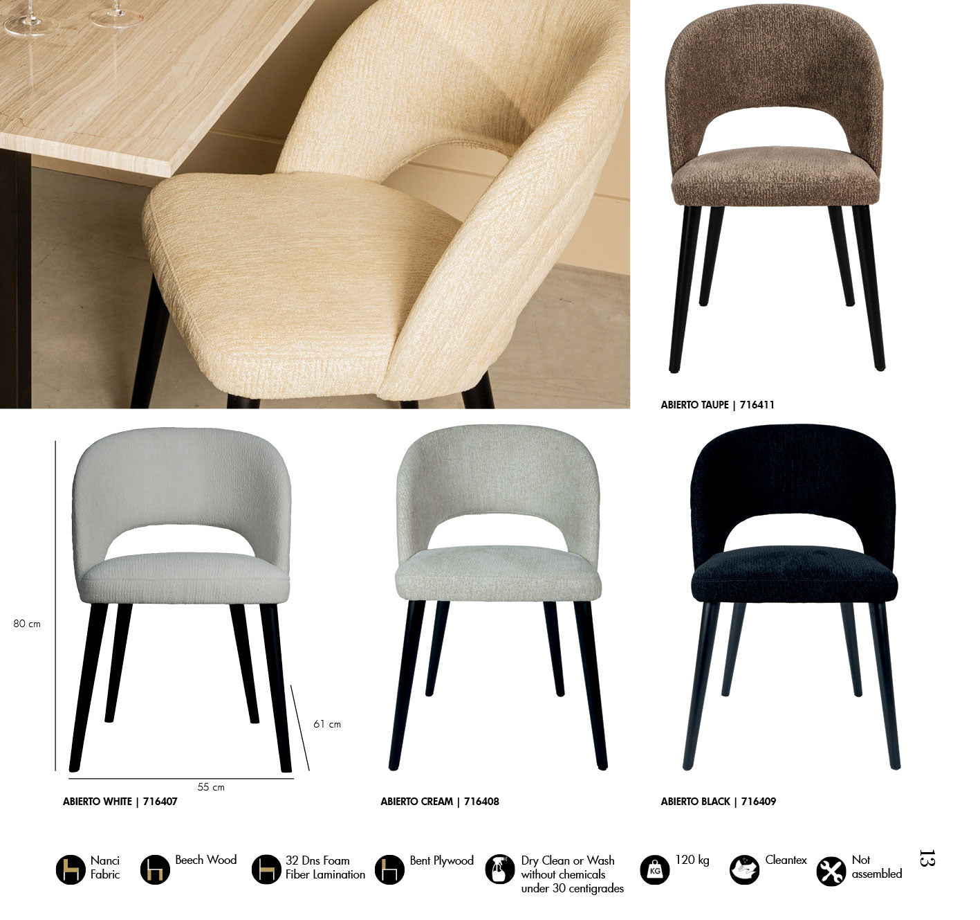 Esszimmerstuhl Abierto by PTMD