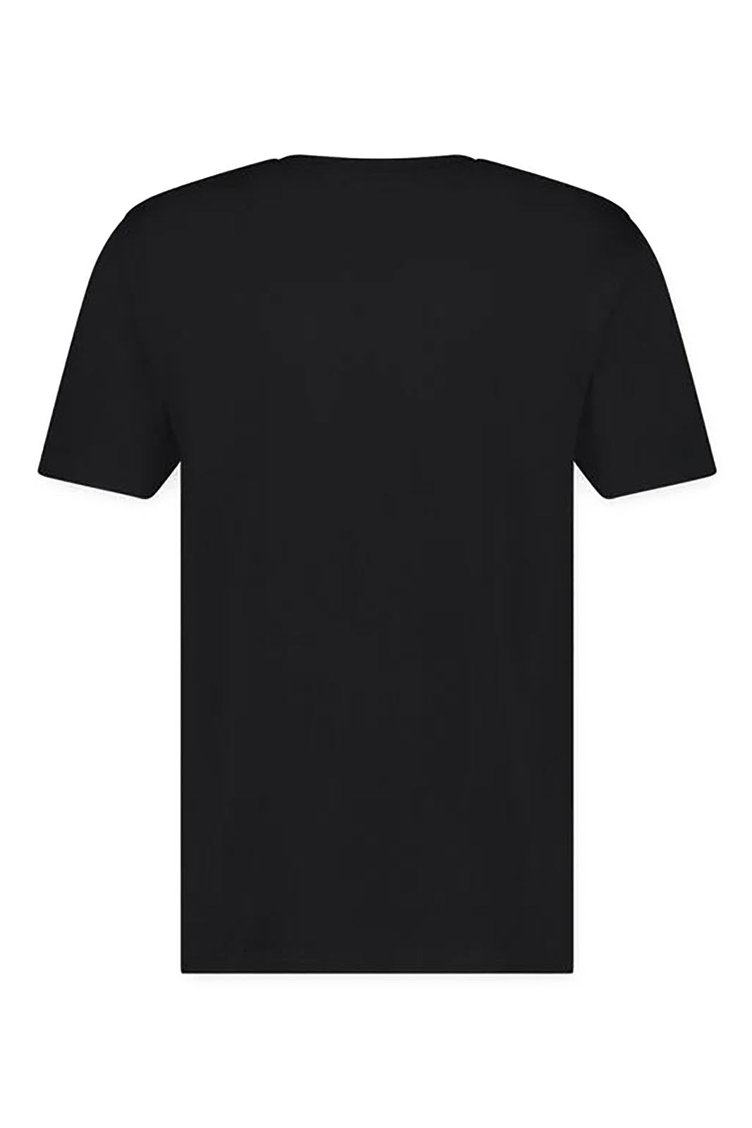 BALR. Brand Straight T-Shirt Jet Black mit Logo | STUFF Shop