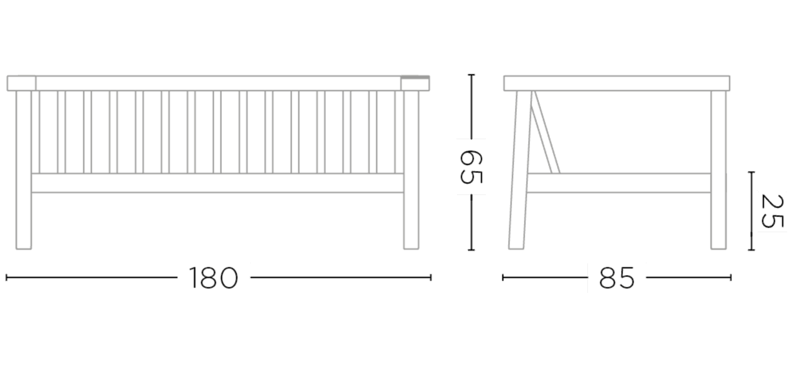 Outdoor-Sofa Copenhague
