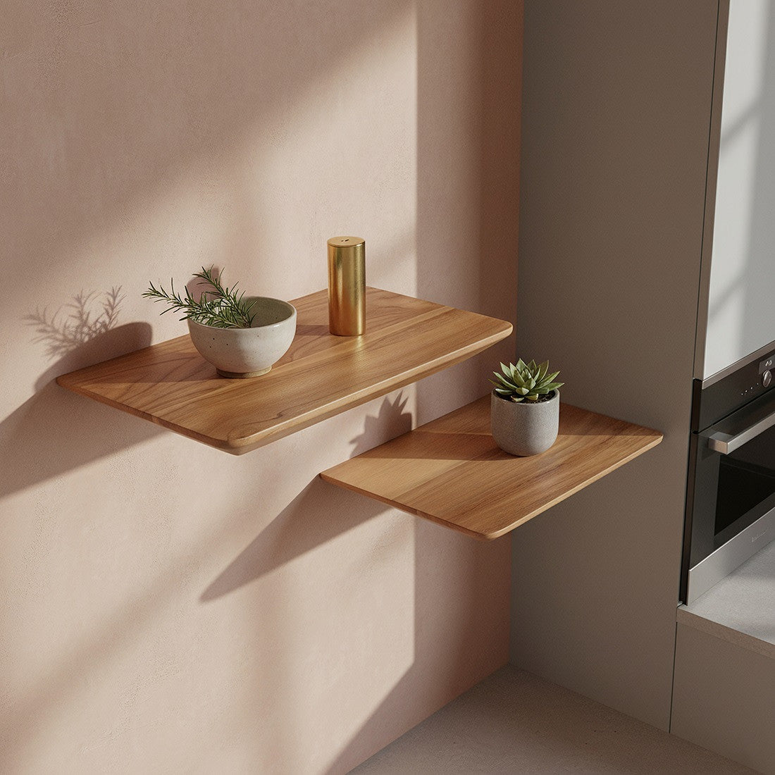 Wandregal Set 2 Craftsman Zedernholz | STUFF Shop