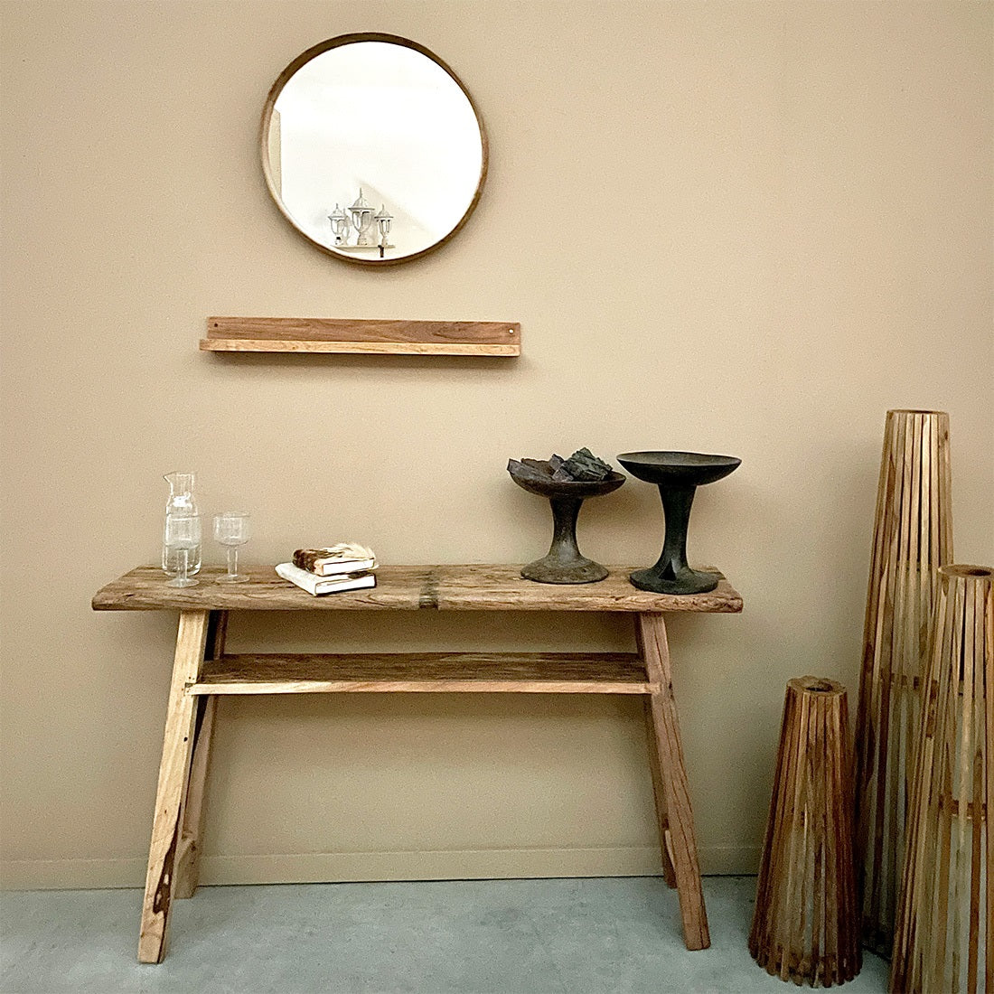 Naturholz Charme Konsolentisch Farmwood I STUFF Shop