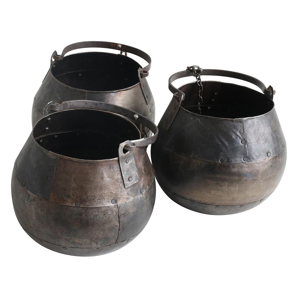 Metall-Kräutertopf m-Kette I STUFF Loft