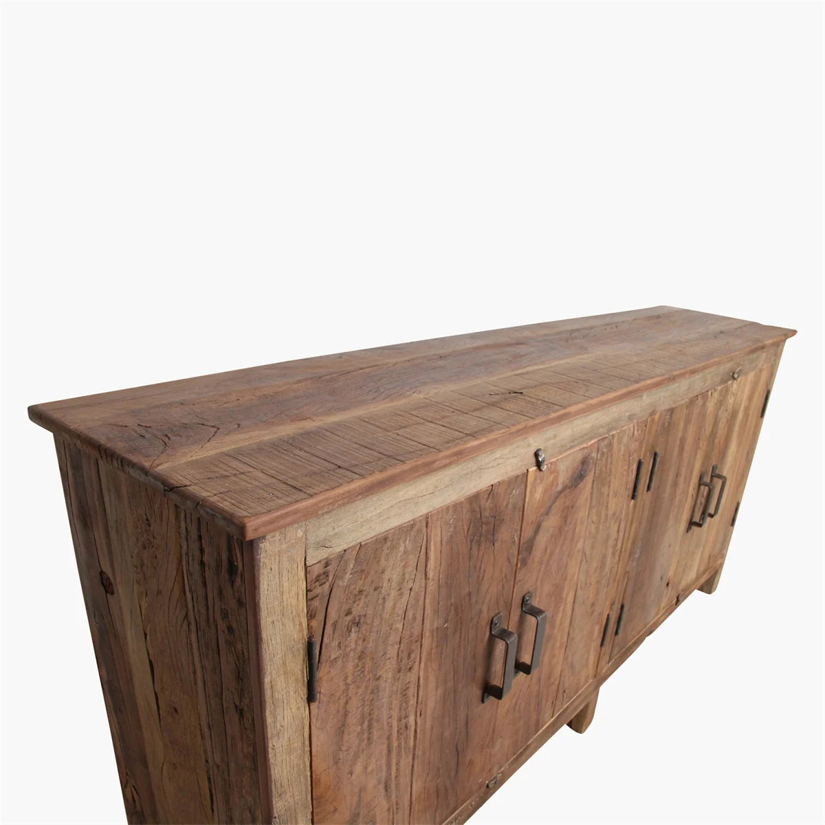 Sideboard Grainwood mit 4 Türen aus recyceltem Holz bei STUFF Shop online kaufen