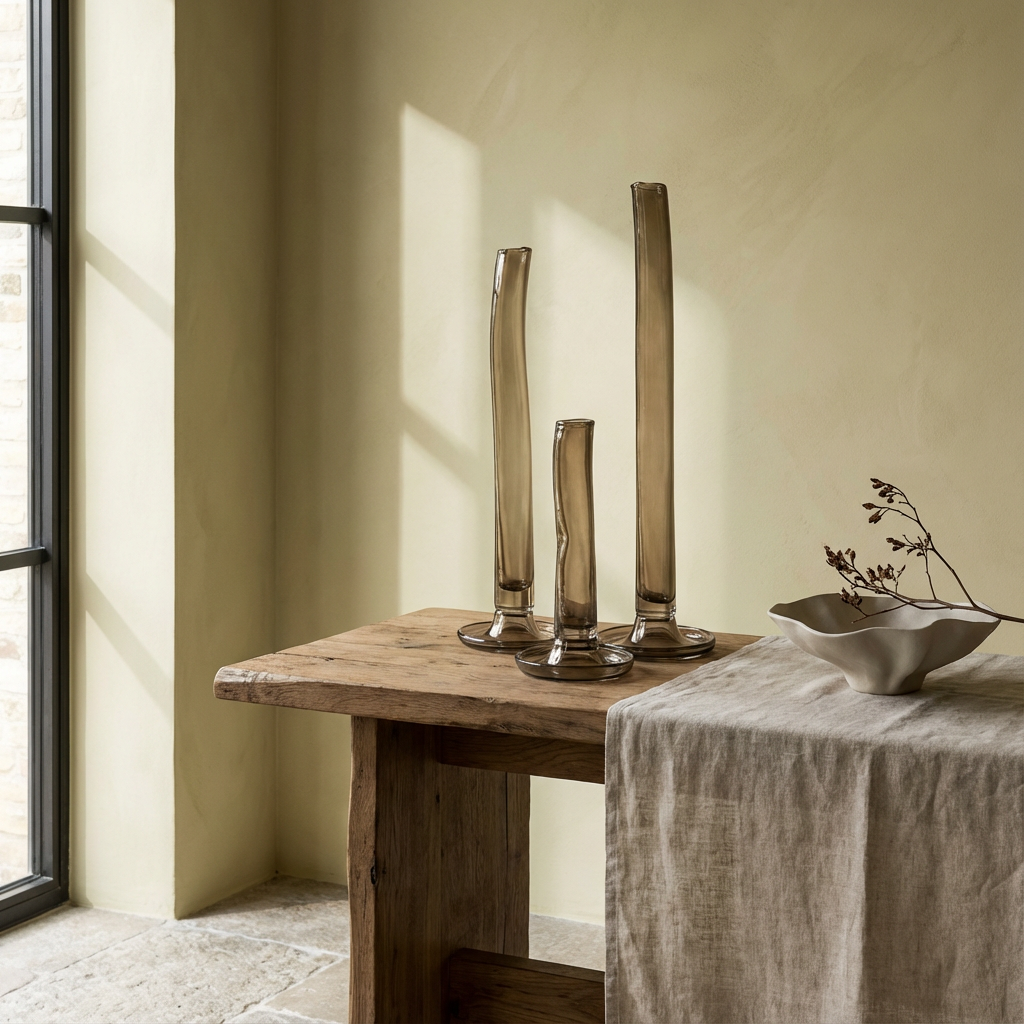 Vase Fleur Medium - Klarglas von Gommaire bei STUFF Shop online kaufen!