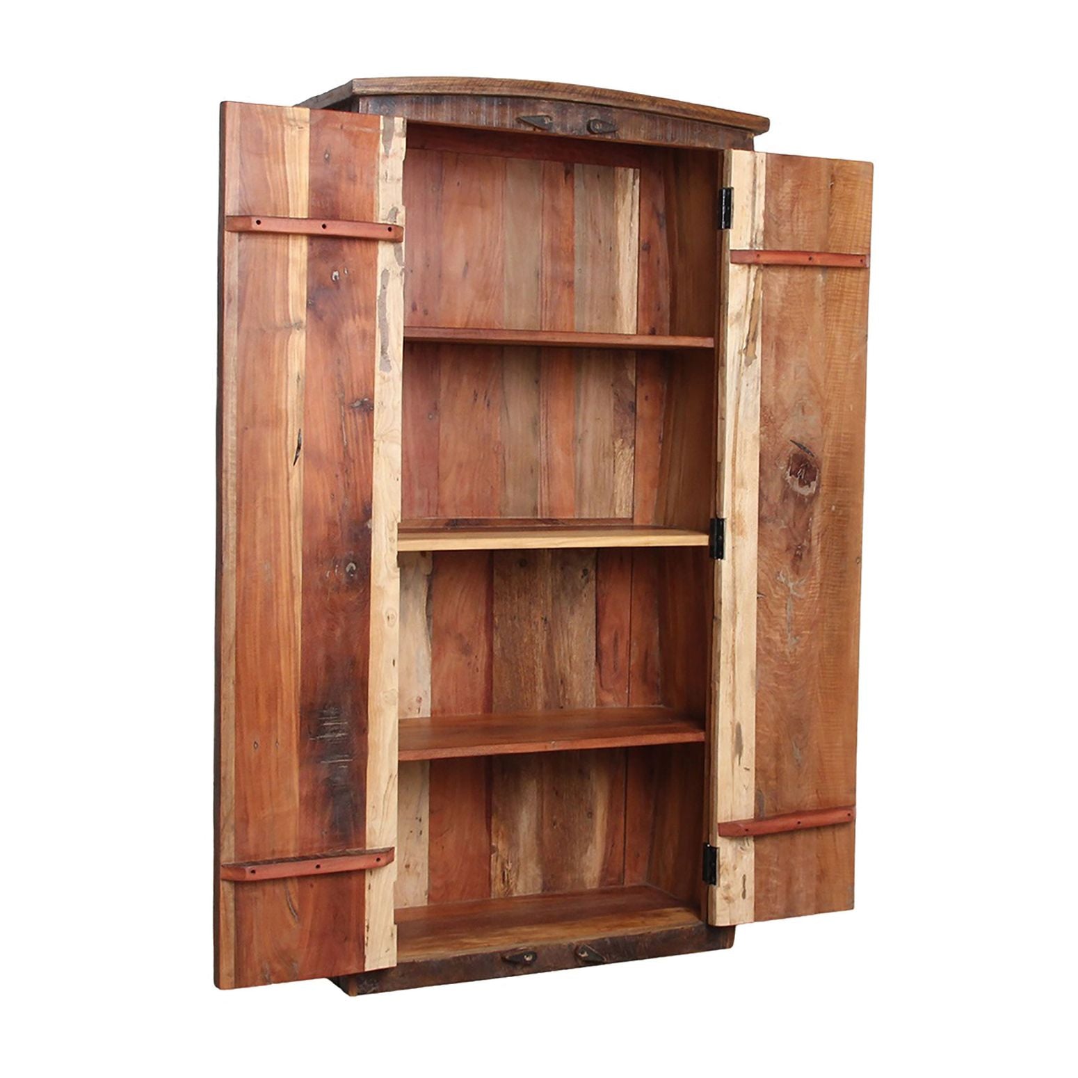Handgefertigter 'Vintage Barrel Schrank' aus recycelten Whiskyfässern im modern-rustikalen Design für ein stilvolles Wohnambiente.