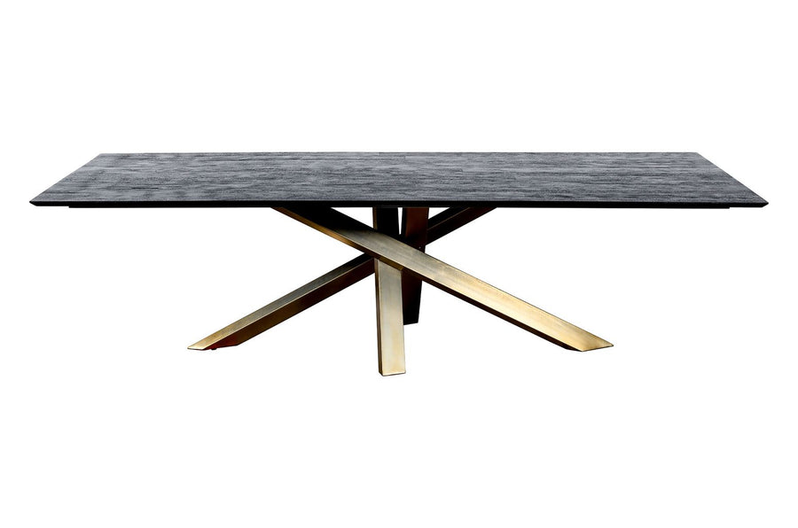 Alore Design-Esstisch black mit Spider-Fuß
