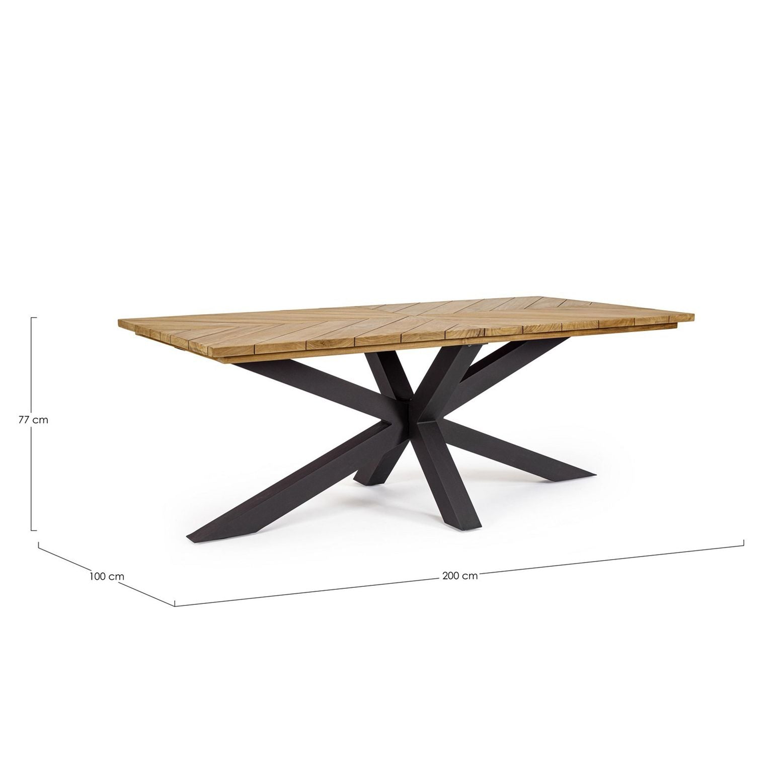 Esstisch Palmdale Outdoor Carbon