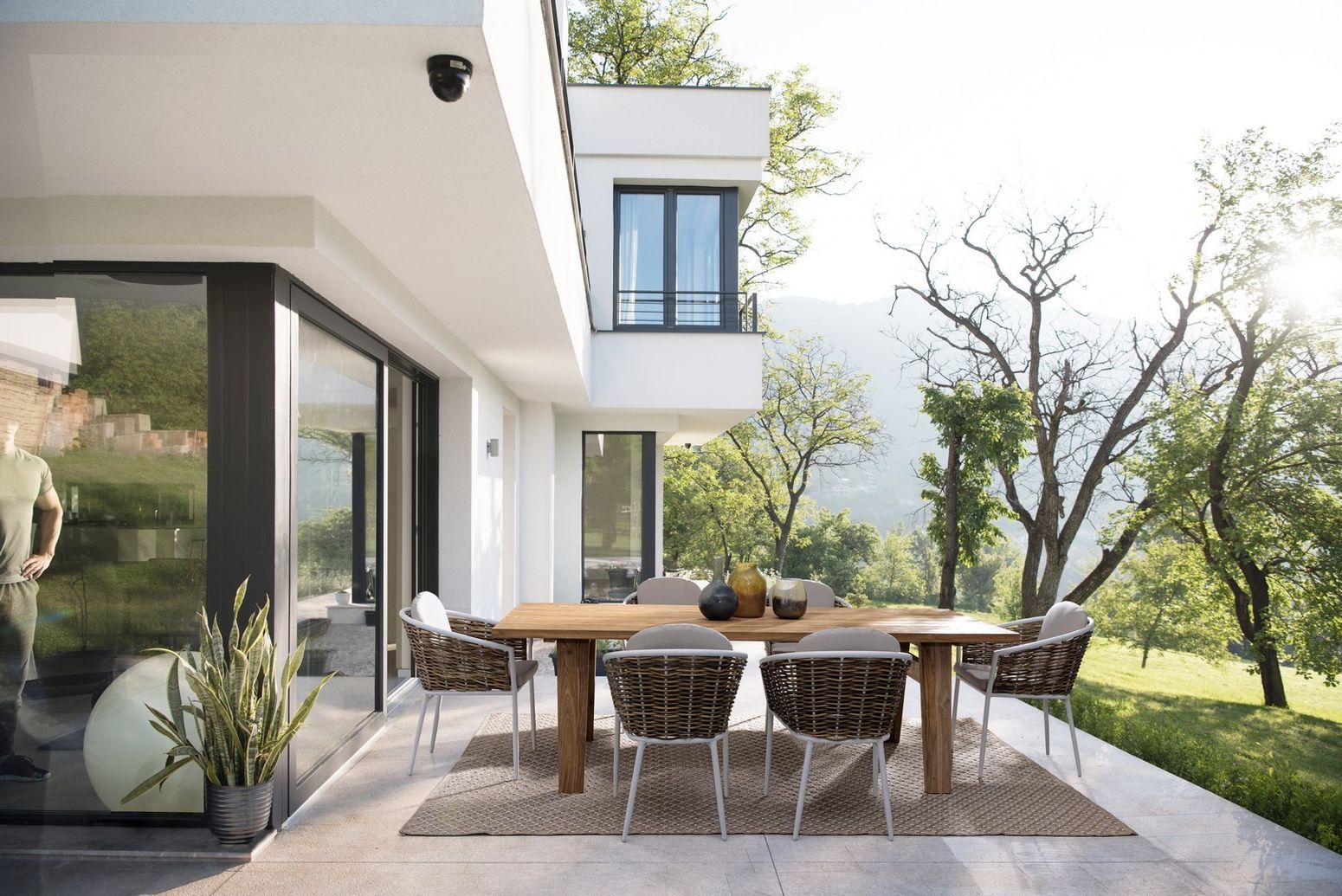 Outdoor-Teppich Bhajan Taupe I STUFF Shop