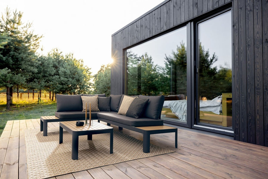 Outdoor-Teppich Bhajan Taupe I STUFF Shop