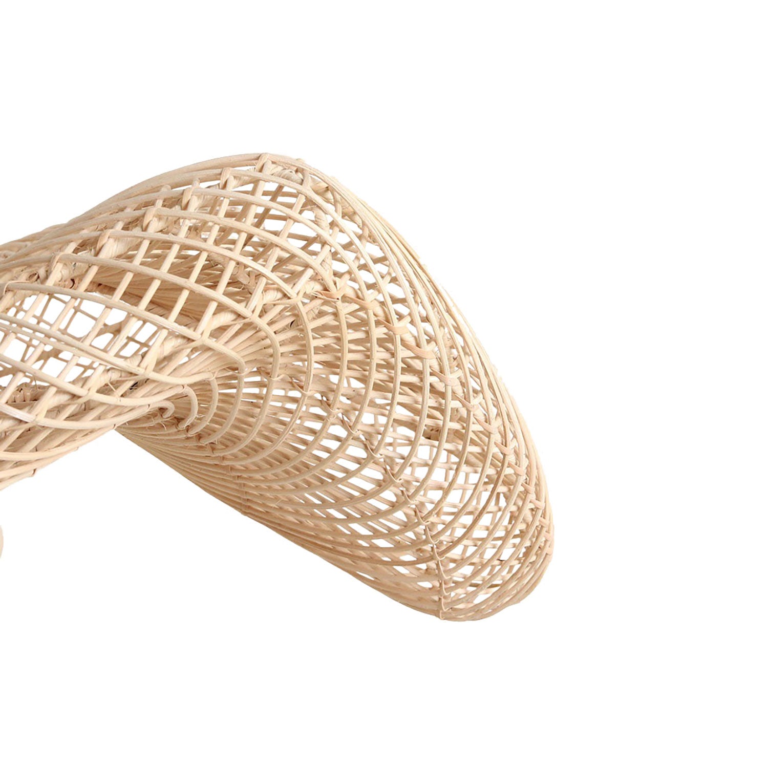 Wave Lamp Natural Large von STUFF Loft – organisch geformte Rattanlampe für stilvolle Beleuchtung