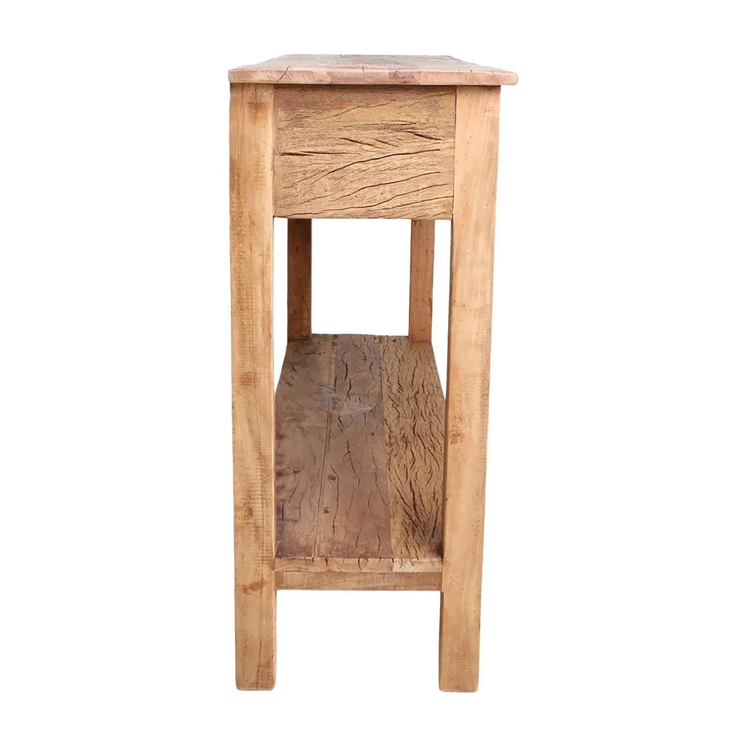 Vintage Timber Konsolentisch aus recyceltem Altholz