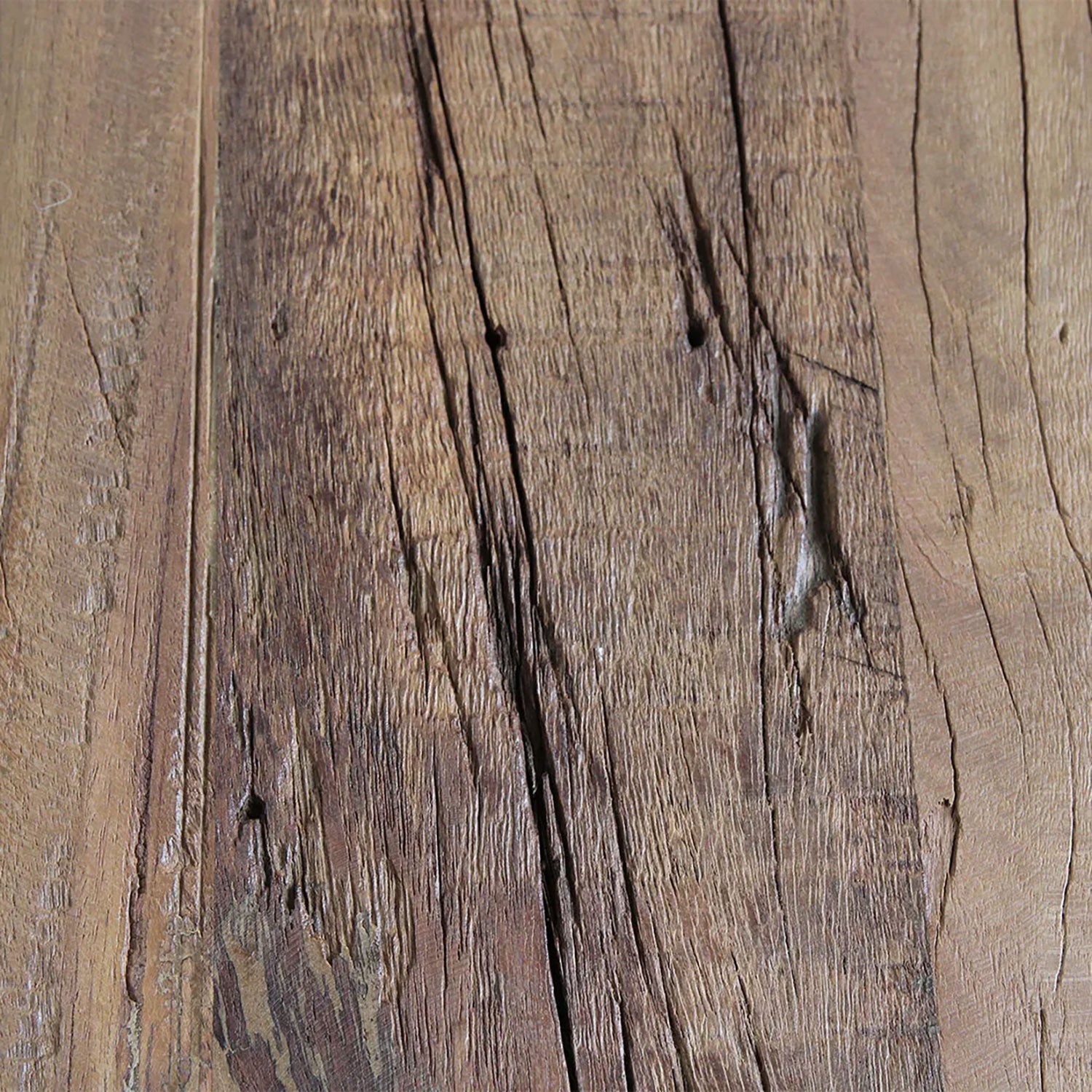 Nahaufnahme der Altholzstruktur des Vintage Timber