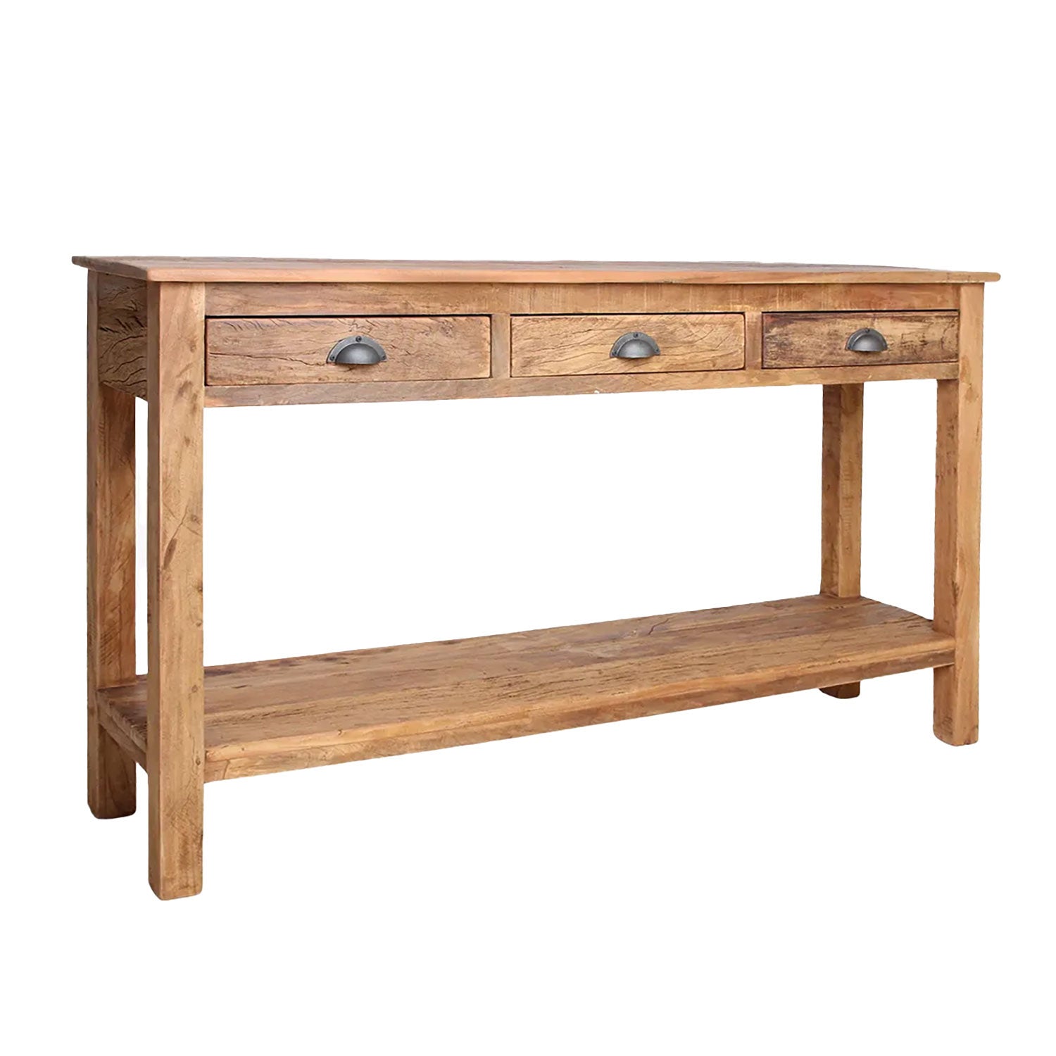 Vintage Timber Konsolentisch aus recyceltem Altholz