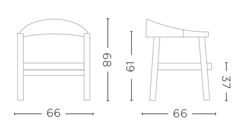 Sessel Faye Easy Chair low