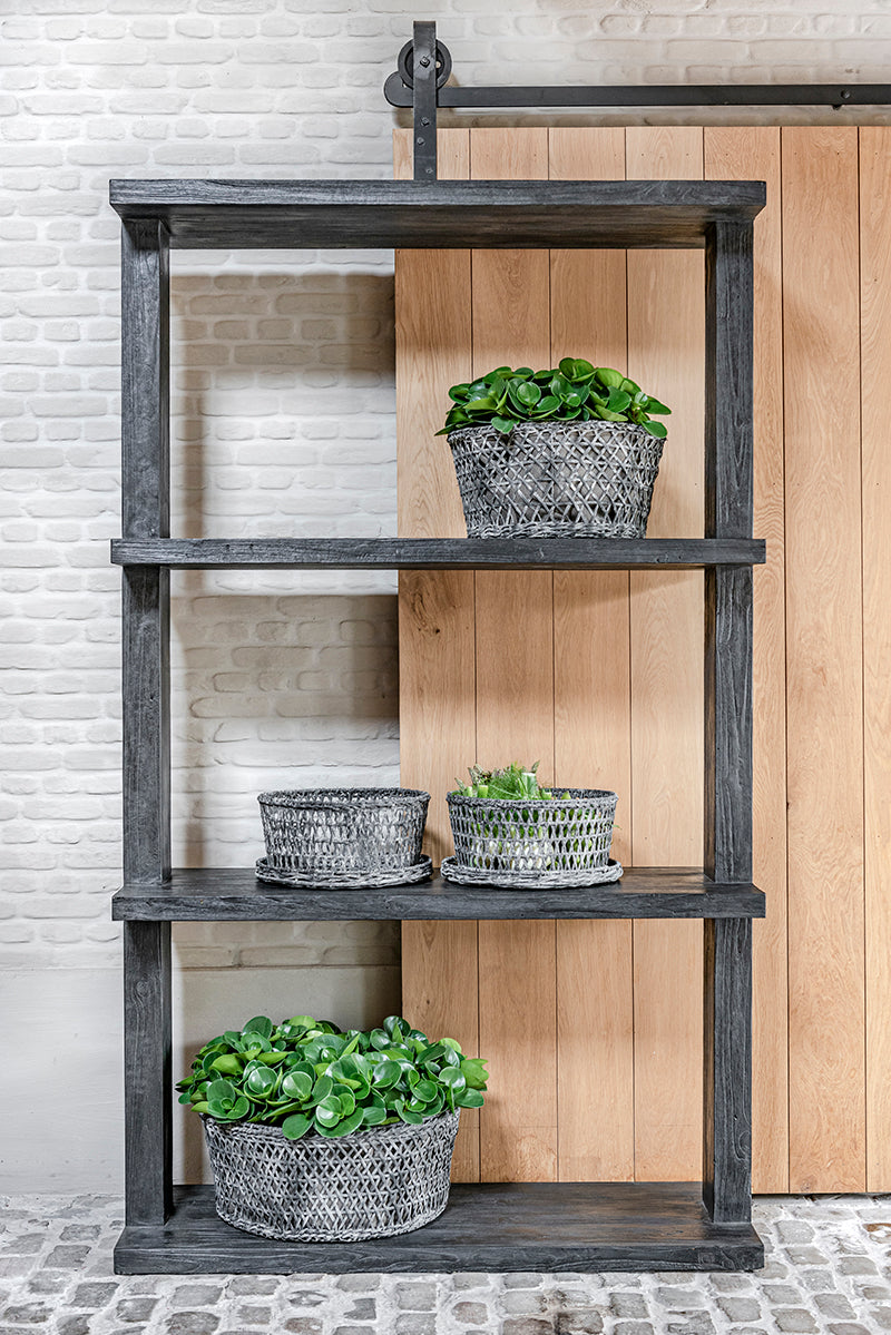 Regal Jean Teak Fum von Gommaire aus recyceltem Teakholz