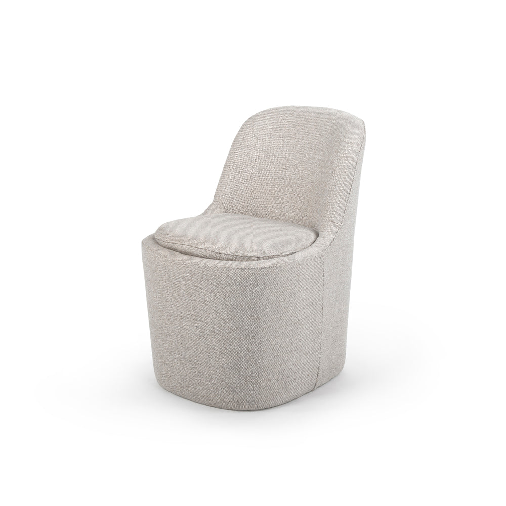 Stuhl Liam Ecru in modernem, komfortablem Design