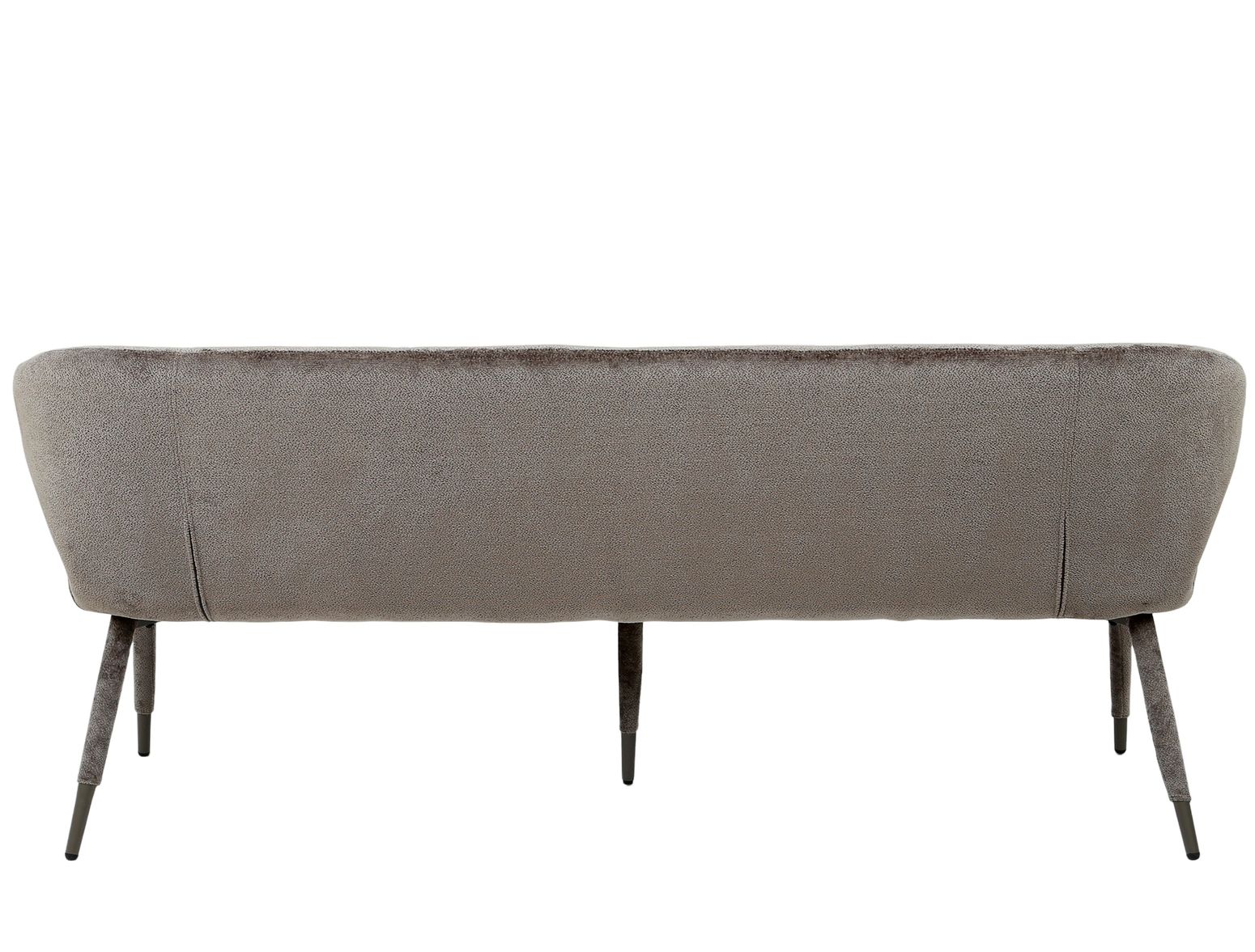 Thor Dining Bench Aphrodite Mocca Rückansicht