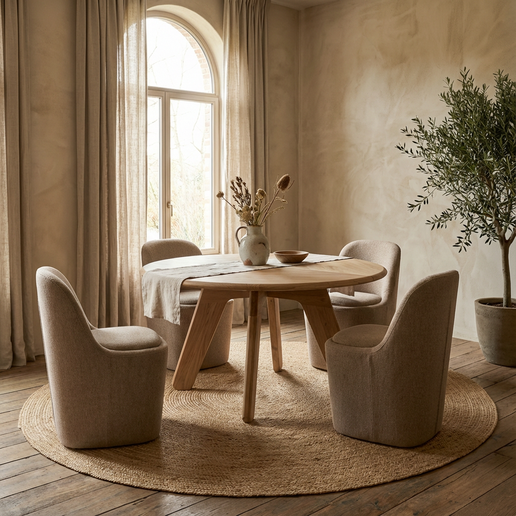 Runder Esstisch Day large aus Eichenholz von Gommaire bei STUFF Shop kaufen