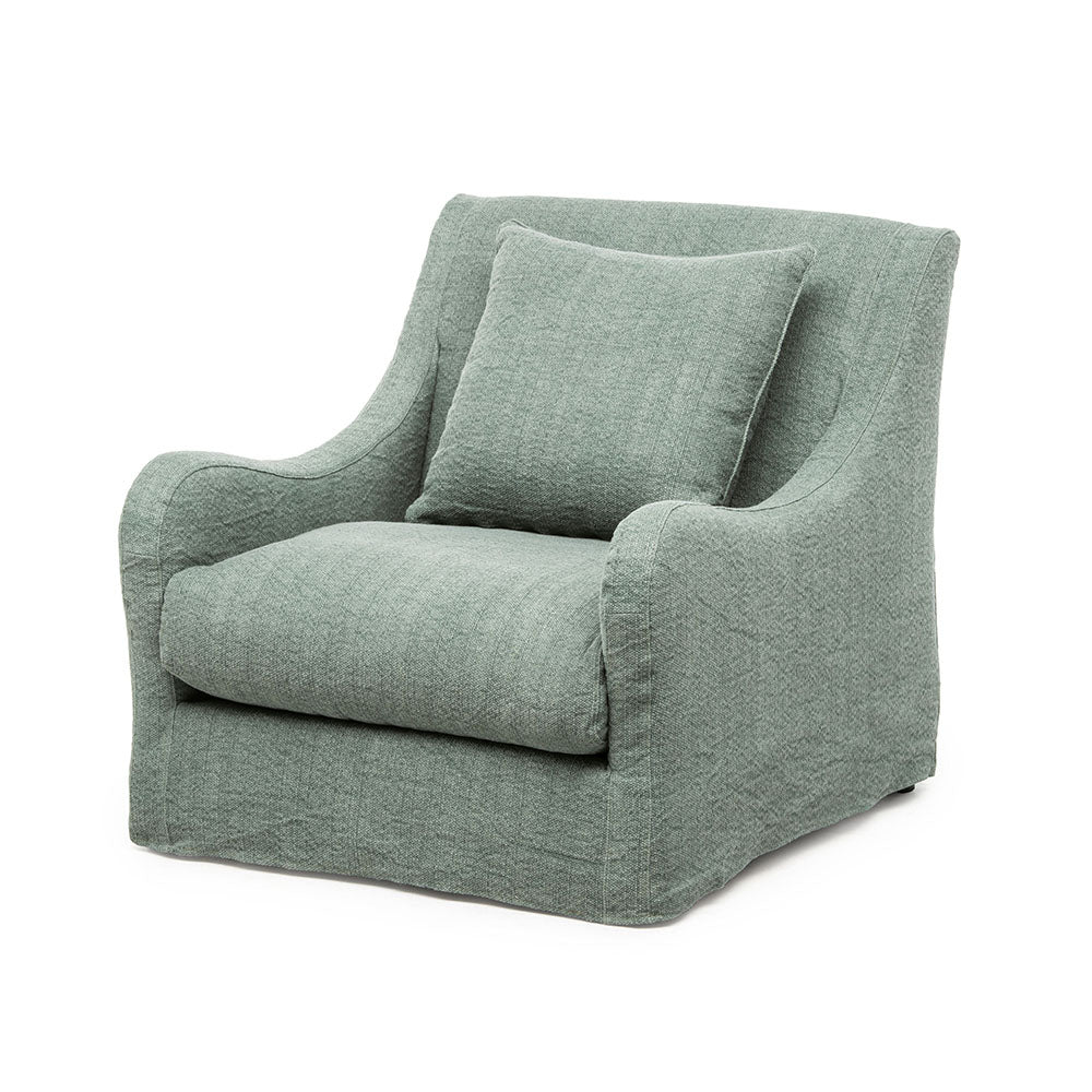 Sessel Bernard von Gommaire mit Cover in hochwertigem Stoff aus europäischer Herstellung | bei STUFF Shop kaufen