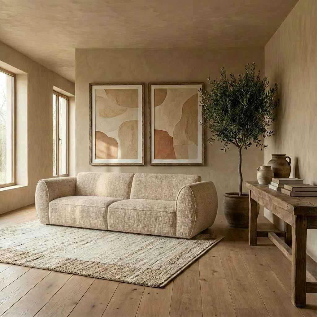 Sofa Ferre 3-Sitzer von Gommaire in hochwertiger Stoffpolsterung, modernes Design bei STUFF Shop kaufen