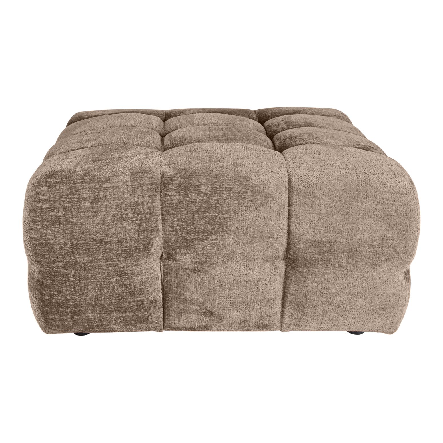 Sofa-Element Jidde Hocker von PTMD in Beige – vielseitiges Modul für modulare Wohnlandschaften