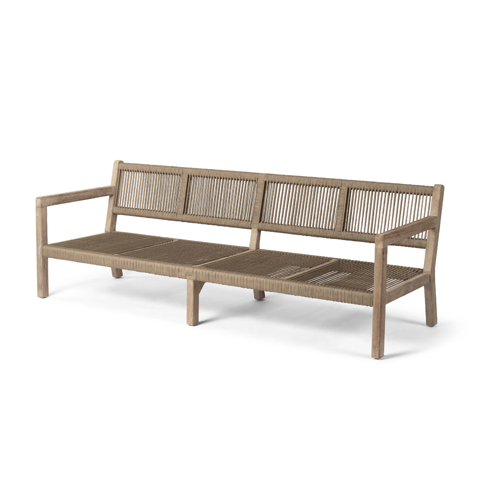 Detailansicht des Rope-Designs am Sofa Mario 3-Sitzer