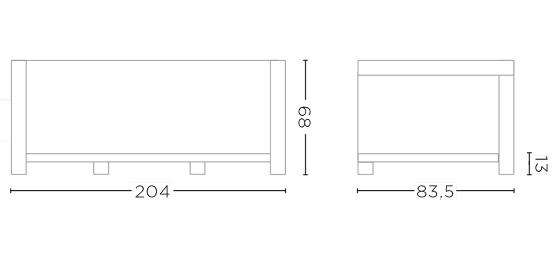 Sofa Mieke 2,5-Sitzer
