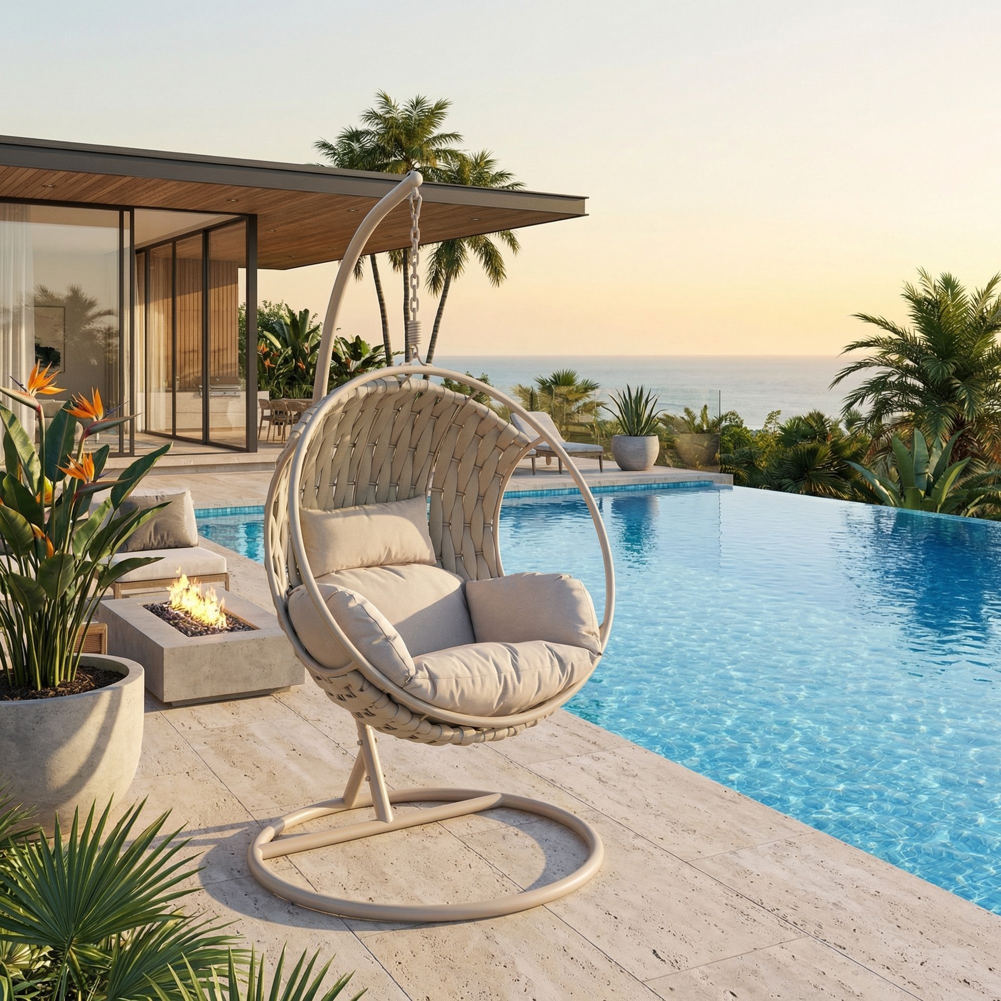 Heller Outdoor Hängesessel Galapagos für Garten und Terrasse | Bizzotto bei STUFF Shop kaufen