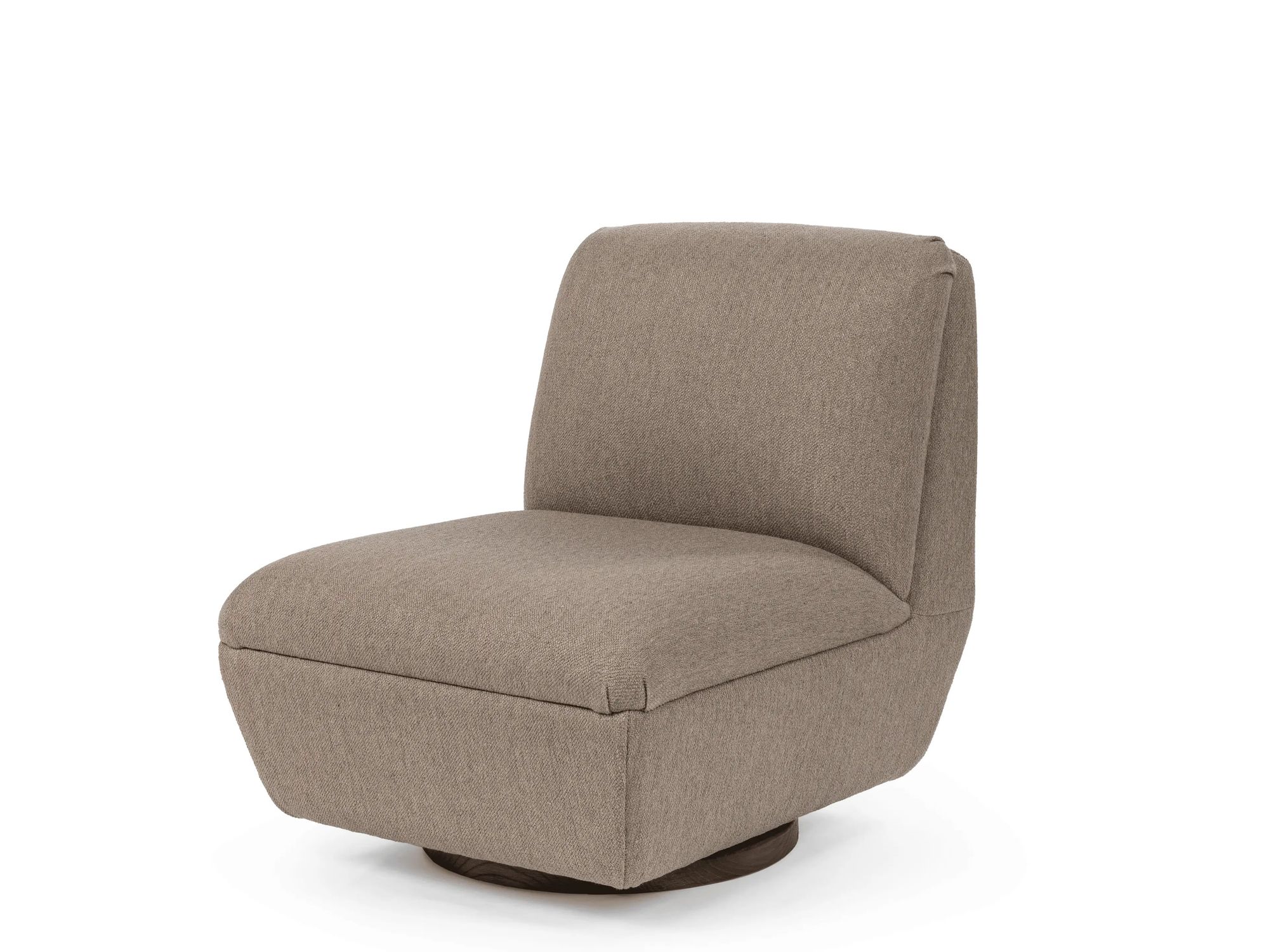 Gommaire Club Sessel Jules drehbar Sand – eleganter Indoor Sessel aus Stoff