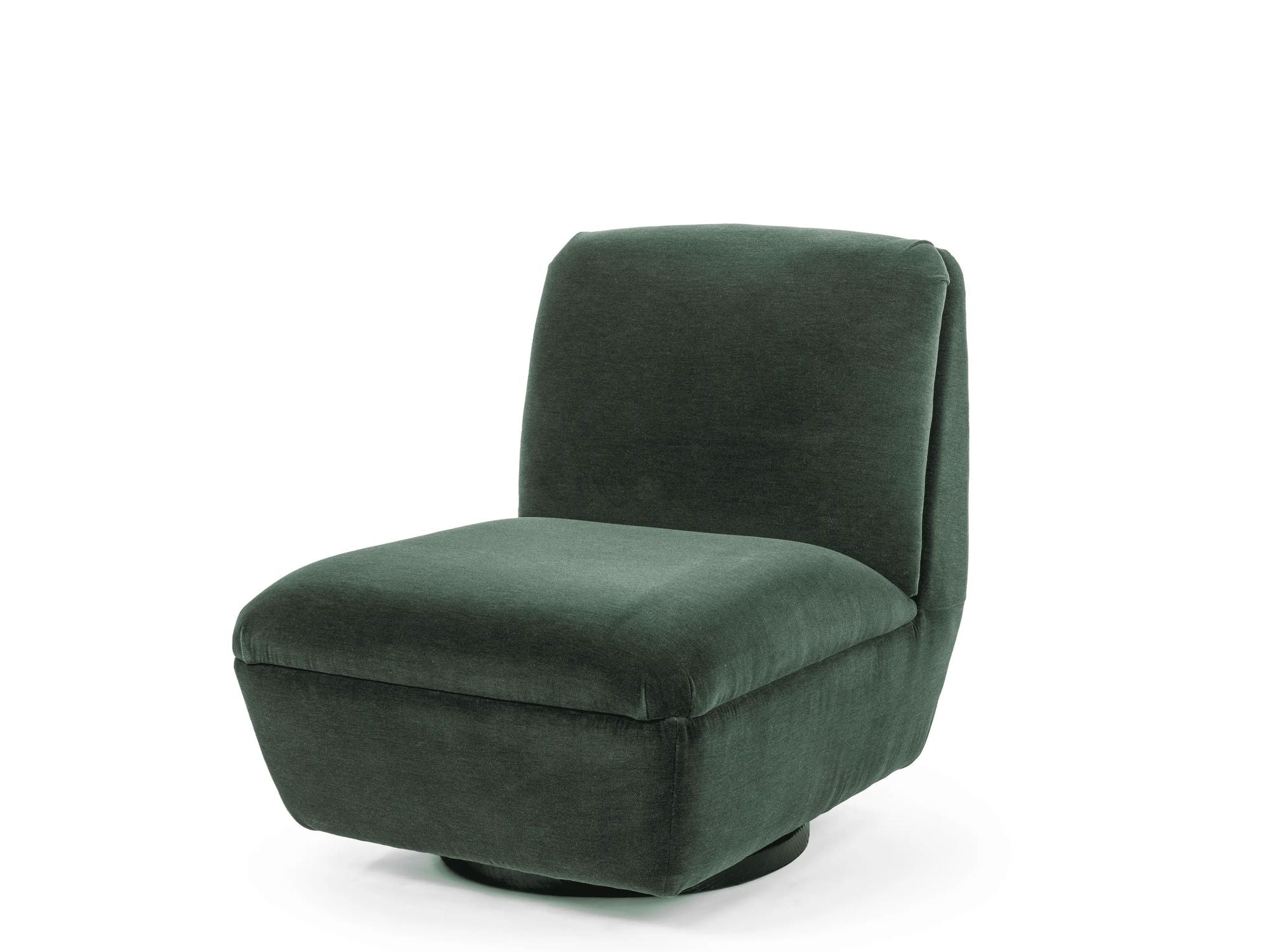 Gommaire Club Sessel Jules drehbar Forest – eleganter Indoor Sessel in tiefem Grünton