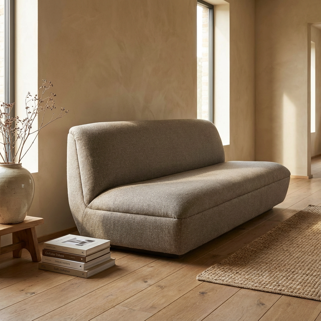 Gommaire Sofa Jules einelegantes 2-Sitzer Sofa mit Stoffbezug | bei STUFF Shop kaufen