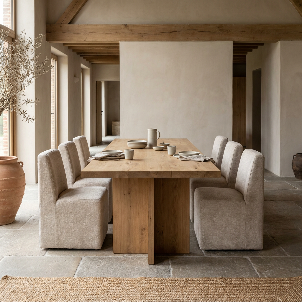 Esszimmerstuhl Jerry mit Rollen | Gommaire Indoor Kollektion bei STUFF Shop kaufen