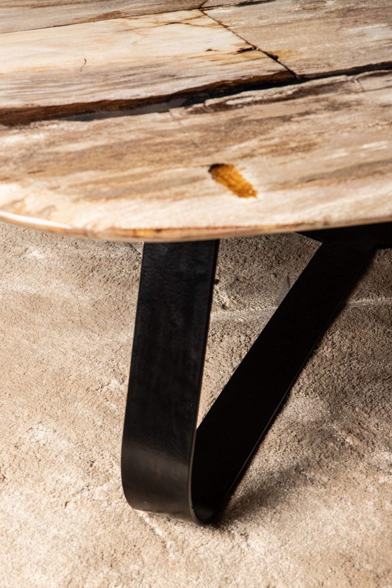 Couchtisch von PTMD – eleganter sitzmöbel aus Stoff mit Holzgestell im Skandi-Stil, komfortabel und pflegeleicht.