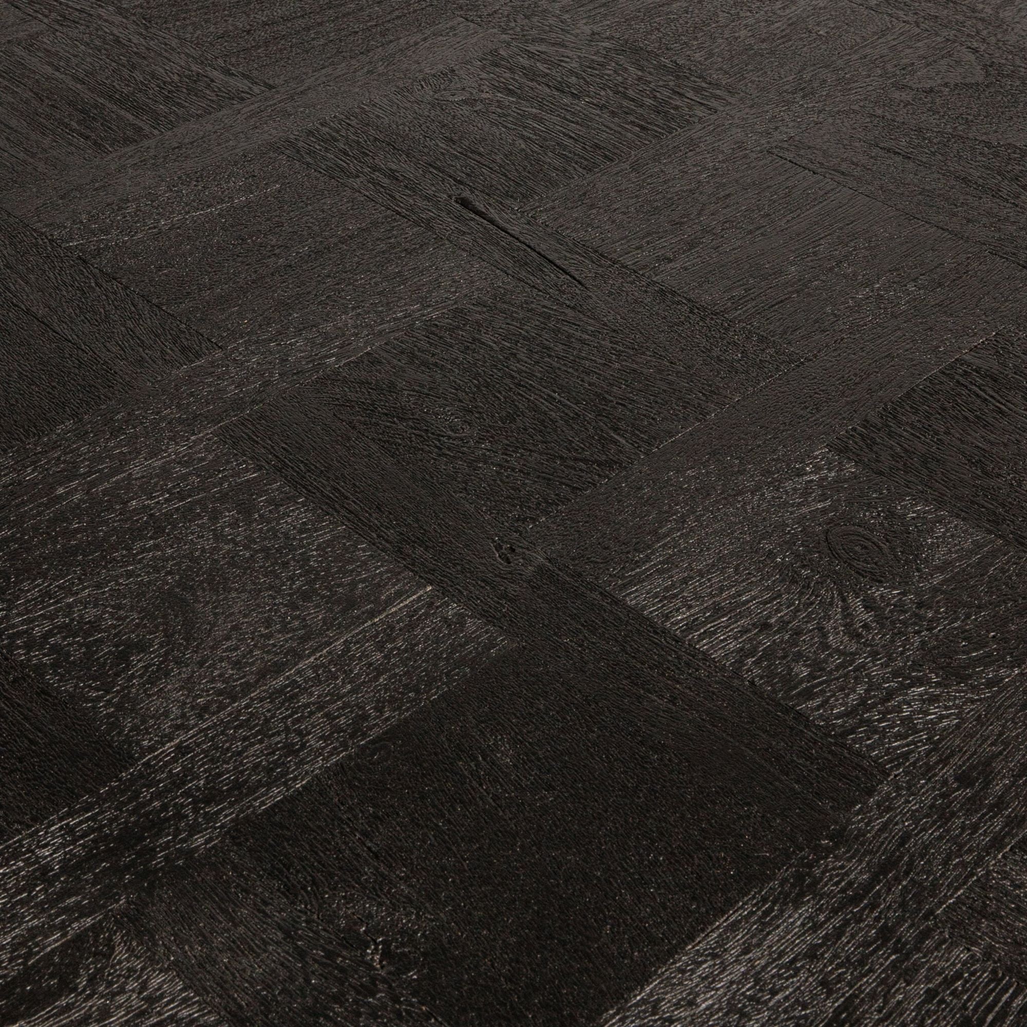 Esstisch Fieron Black Wooden Organic