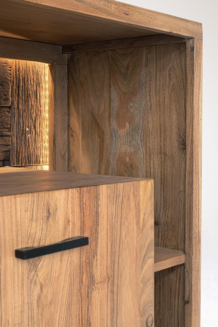 Sideboard Mangal 3 Türen mit Stahlgestell