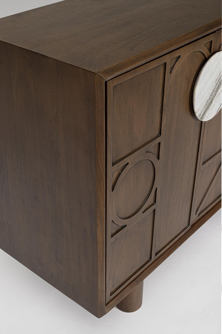 Bizzotto | Sideboard Hemming Tueren Mit Stahlgestell Hemming | Stahlgestell | Neutral | Produktansicht
