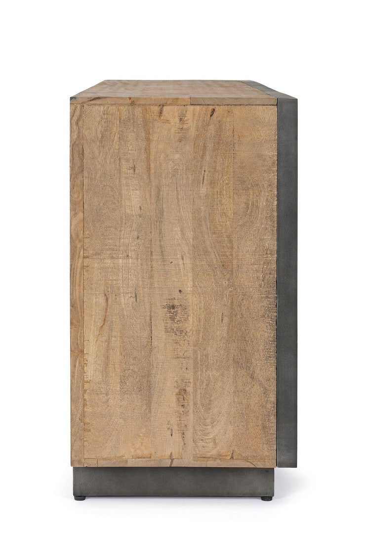 Bizzotto | Sideboard Harold Tueren Mit Stahlgestell Harold | Stahlgestell | Neutral | Produktansicht