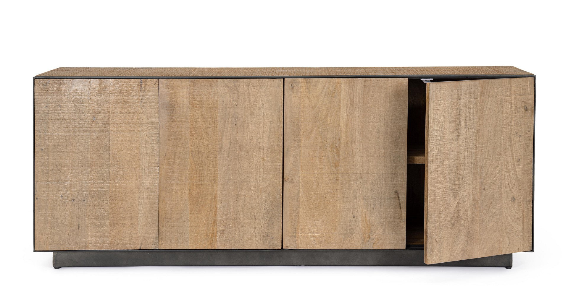 Bizzotto | Sideboard Harold Tueren Mit Stahlgestell Harold | Stahlgestell | Neutral | Produktansicht