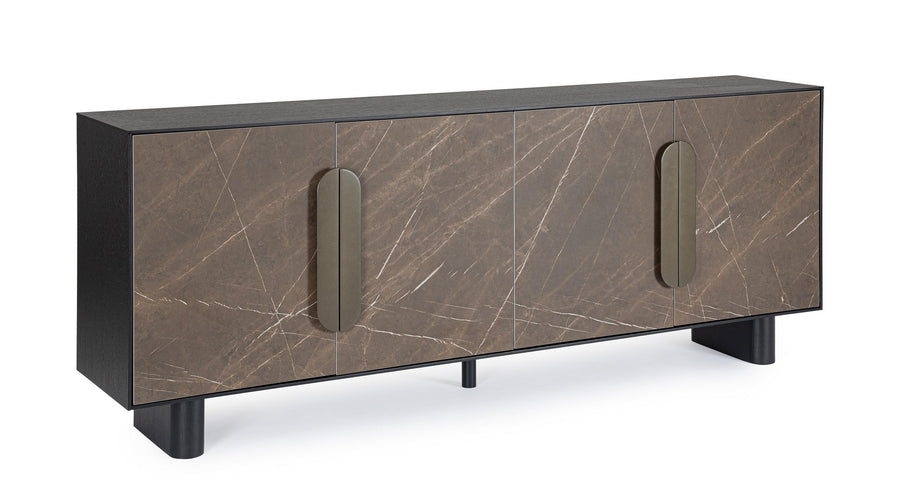 Sideboard Garrison 3 Türen mit Stahlgestell