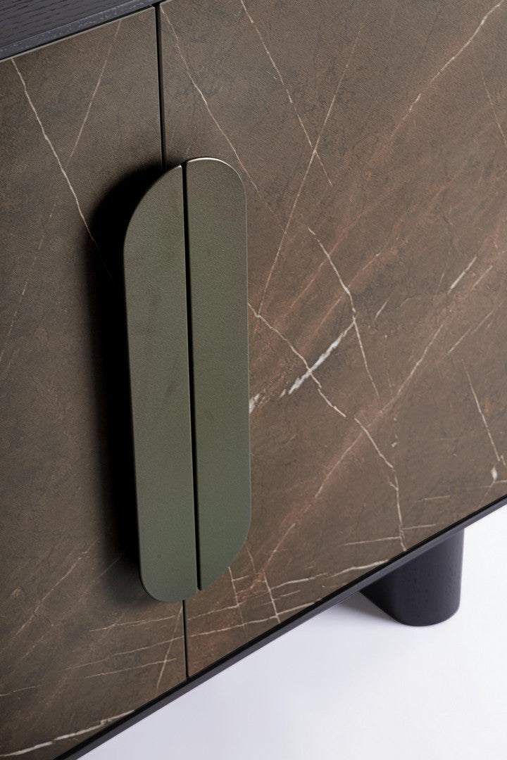 Bizzotto | Sideboard Garrison Tueren Mit Stahlgestell Garrison | Stahlgestell | Neutral | Produktansicht